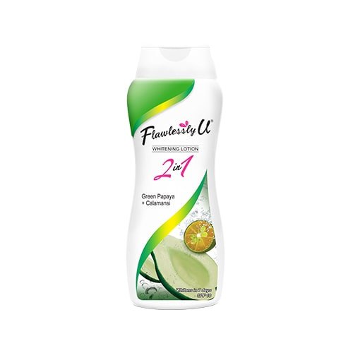 Flawlessly U Hand _ Body Lotion Green Papaya + Calamansi 50mL